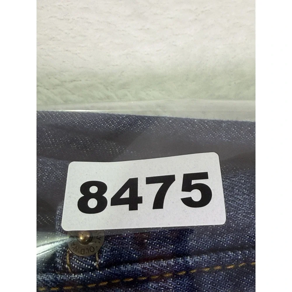 Old Navy‎ Jeans Mens 33x30 Blue Denim Dark Wash Loose Relaxed Straight Stretch